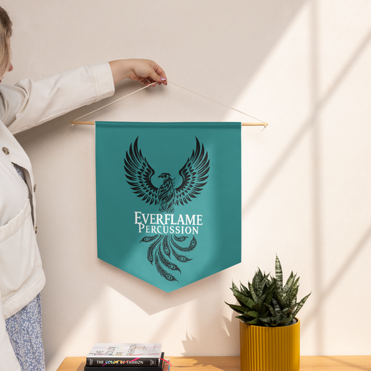 Teal Banner - Everflame Percussion
